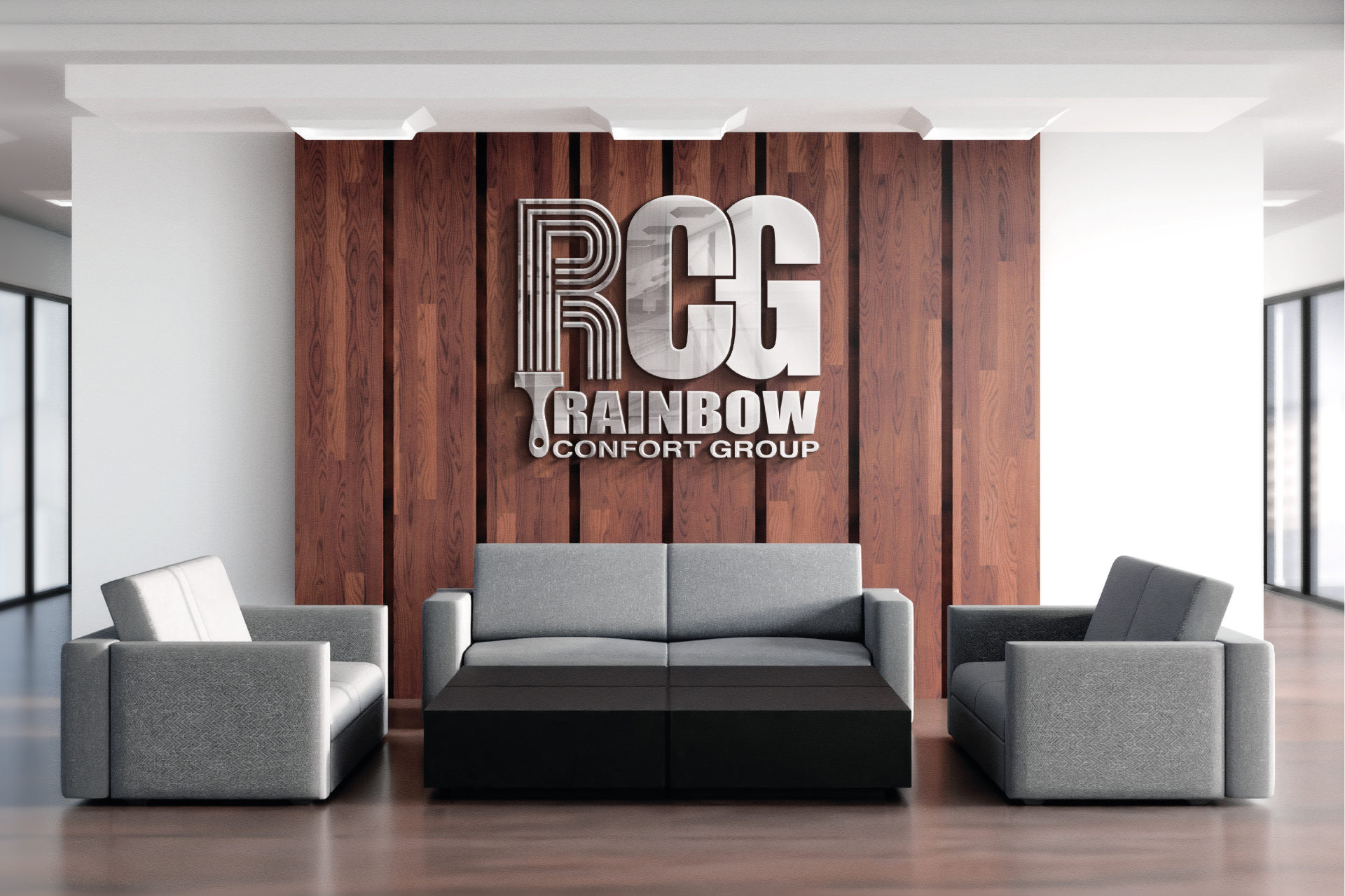 Showroom Rainbow Confort Group à Brazzaville